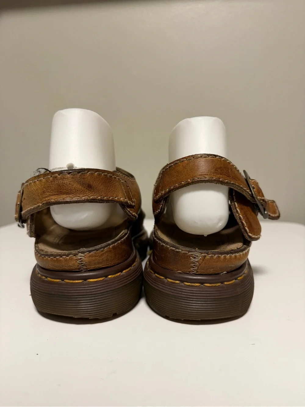 Dr. Martens Brown Leather O-Ring Fisherman Chunky Sandals Men’s US 8 EU 41 UK 7